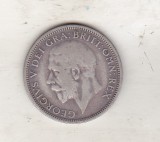 bnk mnd Anglia Marea Britanie 1 shilling 1929 , argint