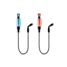 Set hangeri cu lanț Delphin COLOR, 2 buc/set, albastru/rosu