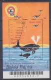 BRAZILIA 2002 FAUNA MARINA BALENE ZONA PROTEJATA BLOC MNH