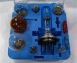 Kit Becuri Auto 24V: H7 55W, PY21W, P21W, R5W, W5W + Sigurante 10A/15A - Omologare Europeana