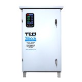 Stabilizator TED Electric, retea maxim 75KVA-SVC cu servomotor trifazat-trifazat pentru exterior IP65 TED007506, A0117039