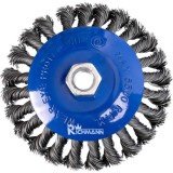 Cumpara ieftin Perie sarma otel, tip cupa, cu toroane, M14, 125 mm, Richmann