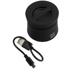 Boxa portabila mini Bluetooth Coda Ifrogz, USB, microfon, 6 x 5 cm, 1 W, Negru