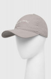 Hollister Co. șapcă de baseball din bumbac culoarea gri, cu imprimeu