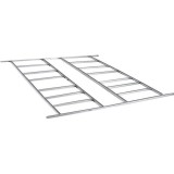 Structura metalica pentru baza casuta/magazie/sopron de gradina 2172939, 295x285 cm, Strend Pro GartenVIP DiyLine
