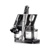 Blender Profesional 5 in 1 RAF 500W cu 4 Lame &ndash; Tocator, Mixer, Blender, Pasator