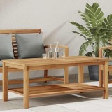 vidaXL Masă de cafea Maro 110 x 55 x 45 cm Lemn masiv de tec