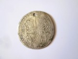 Rară! Regatul Boemiei-Printul episcop de Olomouc Wolfgang:15 Kreuzer 1716 argint