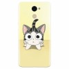 Husa silicon pentru Huawei Enjoy 7 Plus, Cute Ktty