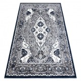 Covor SAMPLE VICTORIA 80231-0634 Ornament, cadru gri, 160x230 cm