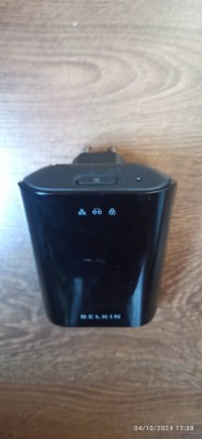 Adaptor de rețea Powerline BELKIN F5D4076-S V1 Perfect functional, foto