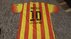 Tricou original NIKE nr 10 MESSI maneca scurta FCB FC Barcelona marimea L foto