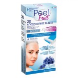 Benzi Epilare Față, Peel Fruit, Piele Sensibilă, Ulei Migdale, Set 24 Bucăți