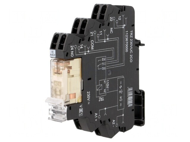 Releu Intermediar DPDT 230V 8A