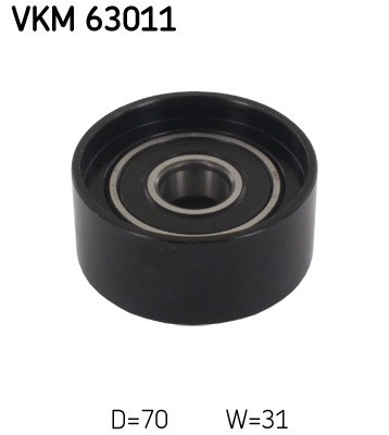 SKF VKM 63011 Rola ghidare/conducere, curea transmisie