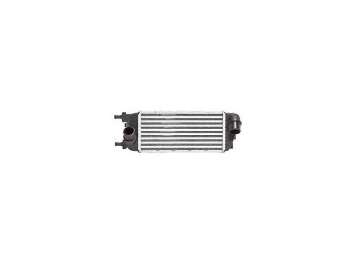 Intercooler Fiat 500, 09.2009-, motor 1.3 MultiJet 55/70kw, diesel, cutie manuala, cu/fara AC, aluminiu brazat/plastic, 290x127x64 mm,