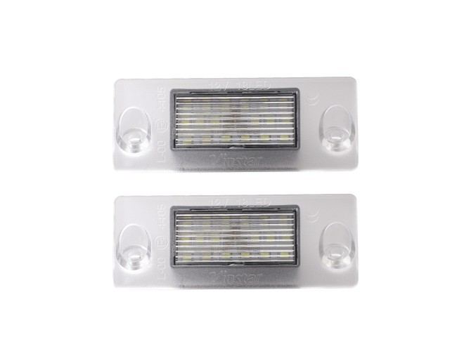 Set 2 buc lampa numar AUDI A6 (C5), 05.1997-01.2005 model SEDAN, partea stanga=dreapta, LED; TUNING,