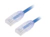 Patch cord UTP Cat6a LSZH Albastru 0.5m