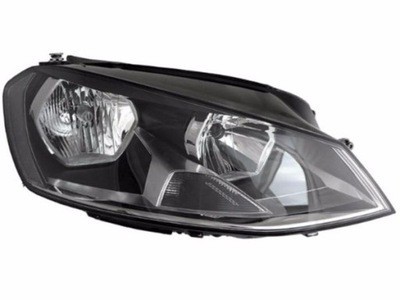 Far VW Golf 7 10.2012- VALEO partea Dreapta daytime running light tip bec H7+H15 foto