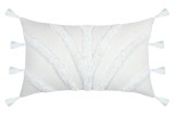 Pernă Decorativă Balma 30X50 Cm, Culoare Alb, 85% Bumbac 15% Poliester