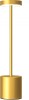 Lampa de masa touch LED, reincarcabila, 3 temperaturi de culoare, Auriu