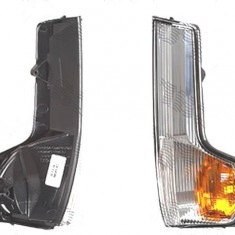 Lampa semnalizare oglinda exterioara Iveco Daily, 07.2014-, fata, Dreapta, oglinda cu brat scurt; W16W; alb cu insertie galbena , OEM/OES