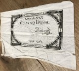 STR01 Franta Asignata Assignata 1793 5 Livres