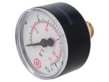 Manometru PNEUMAT 207-KD 0-16 bar 50mm conexiune spate G1/4 plastic clasa 1.6