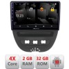 Navigatie Citroen C1 Peugeot 107 Toyota Aygo 2005-2014 Android Ecran 720P Quad Core 2+32 carplay android auto v2 CarStore Technology