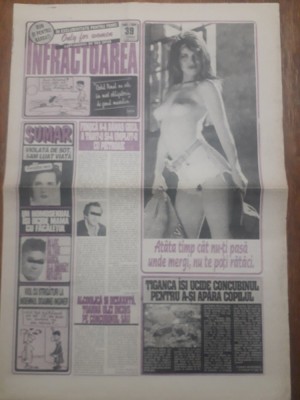 Ziarul Infractoarea nr. 39 din 01 - 07 noiembrie 1994 / CZ1P foto