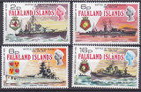 DB1 Vapoare de Razboi 1974 Ins. Falkland 4 v. MNH, Nestampilat