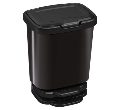 Cos cu pedala cu capac M-Home, 33.2 x 25.2 x 45.7 cm, 20 L - RESIGILAT foto