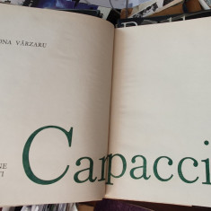 Carpaccio, Clasicii Picturii Universale, Simona Varzaru, 1981