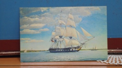 U. S. FRIGATE CONSTELLATION, LANSATA IN 1797 LA BALTIMORE - CIRCULATA. foto
