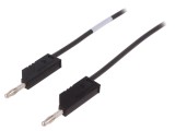 Cablu măsurare 60VDC 16A 4mm 0,5m