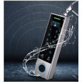 Aproape nou: Tastatura control acces PNI DK300S cu Wi-Fi, card acces, amprenta, PIN