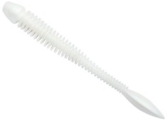 Naluca Power Bait Power Flail, Milky White, 9cm, 8buc/plic