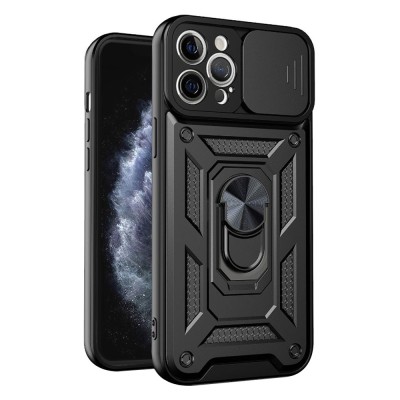 Husa iPhone 11 Pro Max protectie camera Techsuit CamShield Series, negru foto