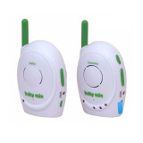 Sistem audio monitorizare bebelusi BabyMix D1011-VALB, Alb