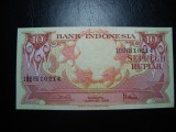 INDONEZIA 10 RUPII 1959 UNC