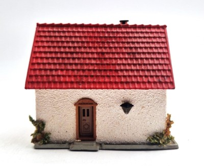 casa de munte circuit trenulet Diorama feroviara Faller 253 Germania anii &amp;#039;80 kit macheta cai ferate foto