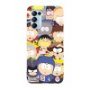 Husa compatibila cu Oppo A72, Viceversa, model South Park characters pattern, Silicon, TPU, Transparent, Carcasa