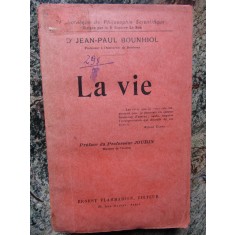 LA VIE - Dr. JEAN-PAUL BOUNHIOL
