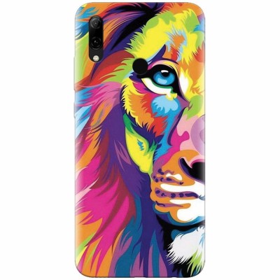 Husa silicon pentru Huawei P Smart 2019, Colorfull Lion 002 foto