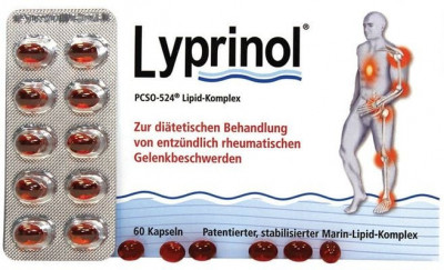 Complex lipidic marin Lyprinol, 60 capsule, Pharmalink foto