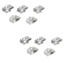 Clema metalica fixare scut motor Audi A4 (B8), A4 (B9), A5 B8), A6 (C7), A7 (4g), Q5 (8r); Bmw Seria 3 (E46), X5 (E70), X6 (E71); Mercedes Vito/ Vian