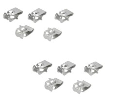 Clema metalica fixare scut motor Audi A4 (B8), A4 (B9), A5 B8), A6 (C7), A7 (4g), Q5 (8r); Bmw Seria 3 (E46), X5 (E70), X6 (E71); Mercedes Vito/ Vian