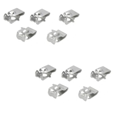 Clema metalica fixare scut motor Audi A4 (B8), A4 (B9), A5 B8), A6 (C7), A7 (4g), Q5 (8r); Bmw Seria 3 (E46), X5 (E70), X6 (E71); Mercedes Vito/ Vian foto
