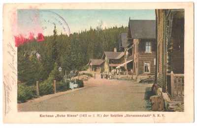 SV * PALTINIS alt. 1403 m / Hohe Rinne * CASA DE CURA / SANATORIUL * 1909 foto