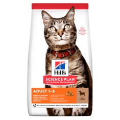 Hrana uscata pentru pisici Hills SP Feline Adult cu Miel si Orez, 3 kg